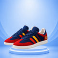 Lamine Yamal Spain Retro Soccer Sneakers Three Stripe Trainers Shoes Spain WC Champions Merch - Merchluma