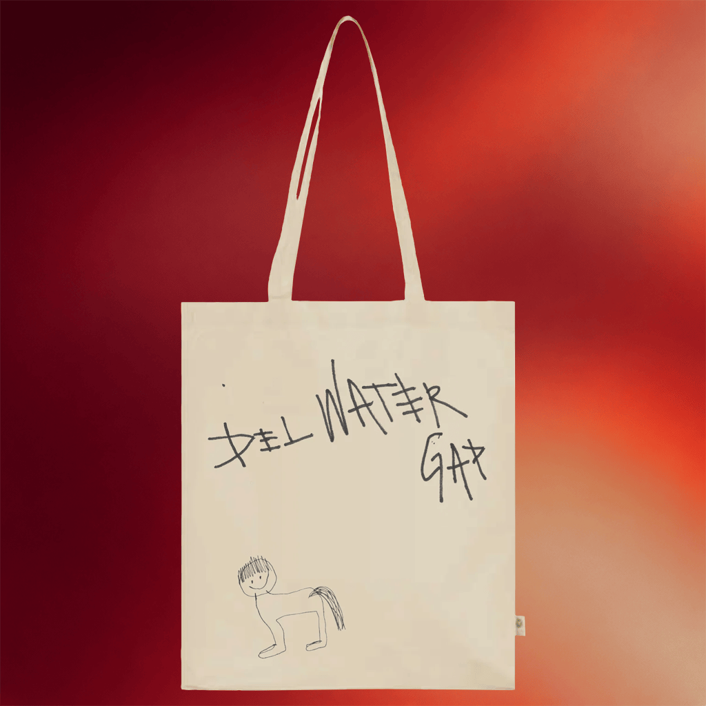 Del Water Gap Merch Horse With Bowl Cut Tote Bag Gift Ideas For Sister - Merchluma