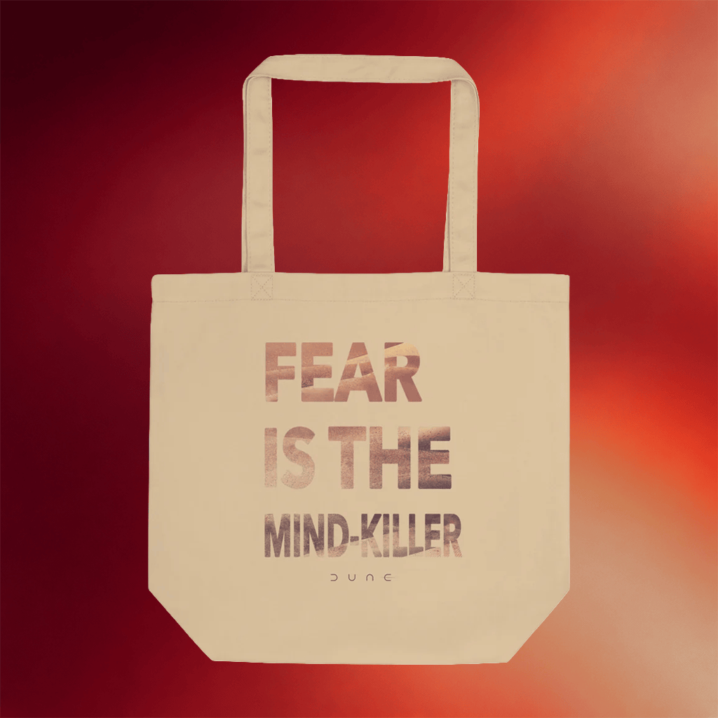 Dune Merch 2026 Fear Is The Mind-Killer Tote Bag Birthday Gifts For Sisters - Merchluma