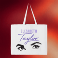 Elizabeth Taylor Merch 2026 Violet Eyes Tote Bag Women's Gift For Swifties - Merchluma