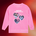 Kpop Demon Hunters Merch 2026 KPop Demon Hunters Sweatshirt Hearts Crewneck Gifts For Daughter - Merchluma