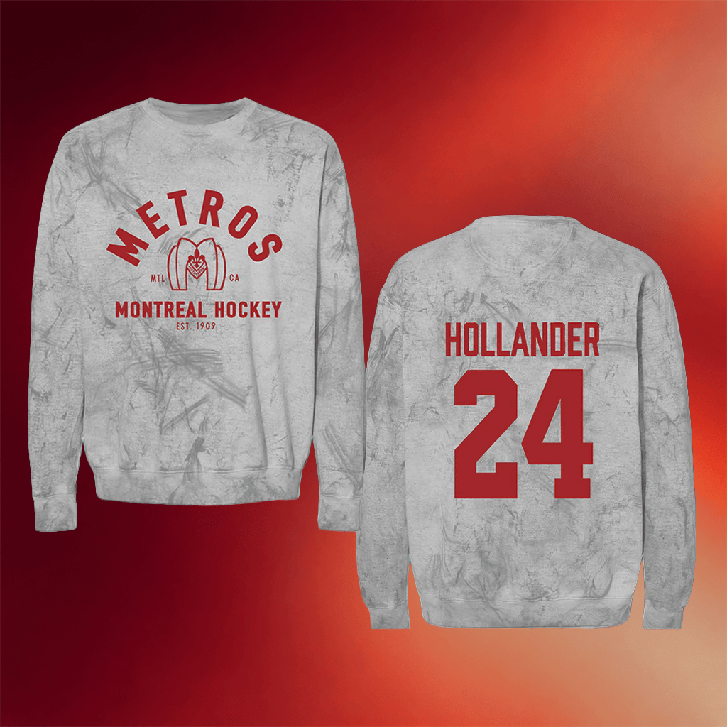 Heated Rivalry Merch 2026 Metros Montreal Hockey Sweatshirt Team Hollander Sweatshirt Gifts - Merchluma