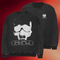 G59 Merch Skull Logo Wash Sweatshirt G59 Crewneck Birthday Gift For Him - Merchluma