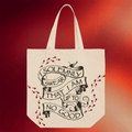 Harry Potter Merch Harry Potter Up To No Good Tote Bag Present For Wife - Merchluma