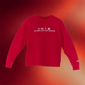 Jollibee Merch 2026 Jollibee Is My Love Language Crewneck Sweatshirt Jolly Merch Gifts - Merchluma