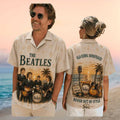 The Beatles Old School Soundtrack Retro Hawaiian Shirt The Beatles Merch Rock Band Fan Clothing - Merchluma