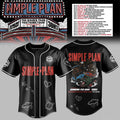 Simple Plan The Bigger Than You Think Tour The Sequel Jersey Black Simple Plan Merchandise - Merchluma