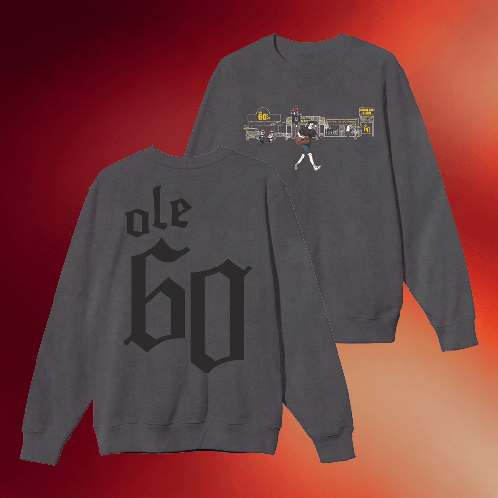 Ole 60 Merch 2026 Outta My Way Crewneck Sweatshirt Best Gifts For Music Lovers - Merchluma