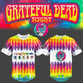 Richmond Flying Squirrels X Grateful Dead Special Baseball Jersey Squirrels Merch Fan Gifts - Merchluma