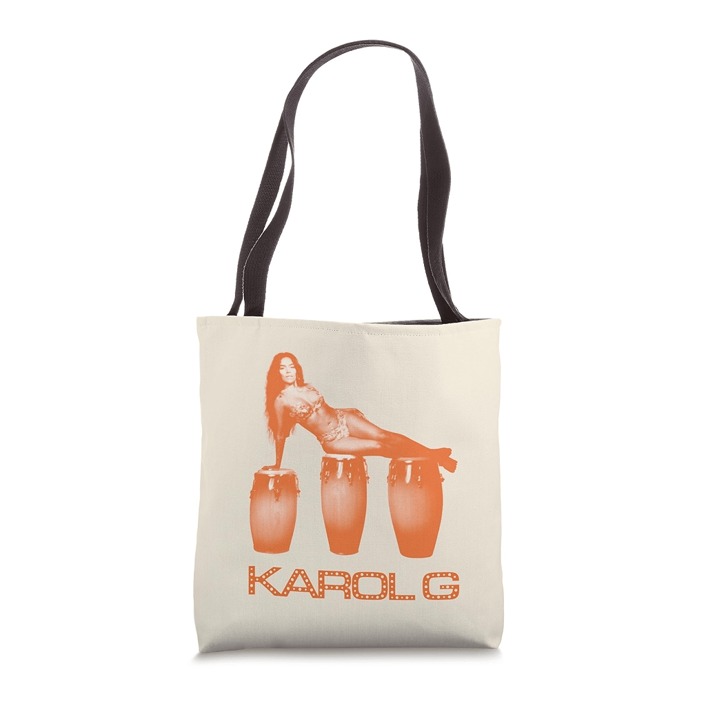 Karol G Merch 2026 Tropicoqueta Congas Tote Bag Karol G Tropicoqueta Merch Music Fan Gifts - Merchluma