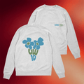 Oh Wonder Merch 2026 Flowers Crewneck OW 10 Sweatshirt Cool Gifts For Music Lovers - Merchluma