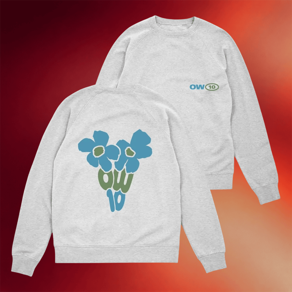 Oh Wonder Merch 2026 Flowers Crewneck OW 10 Sweatshirt Cool Gifts For Music Lovers - Merchluma