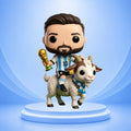 Argentina Lionel Messi Goat Number 10 Funko Pop World Cup Greatest Of All Time Messi Merch - Merchluma