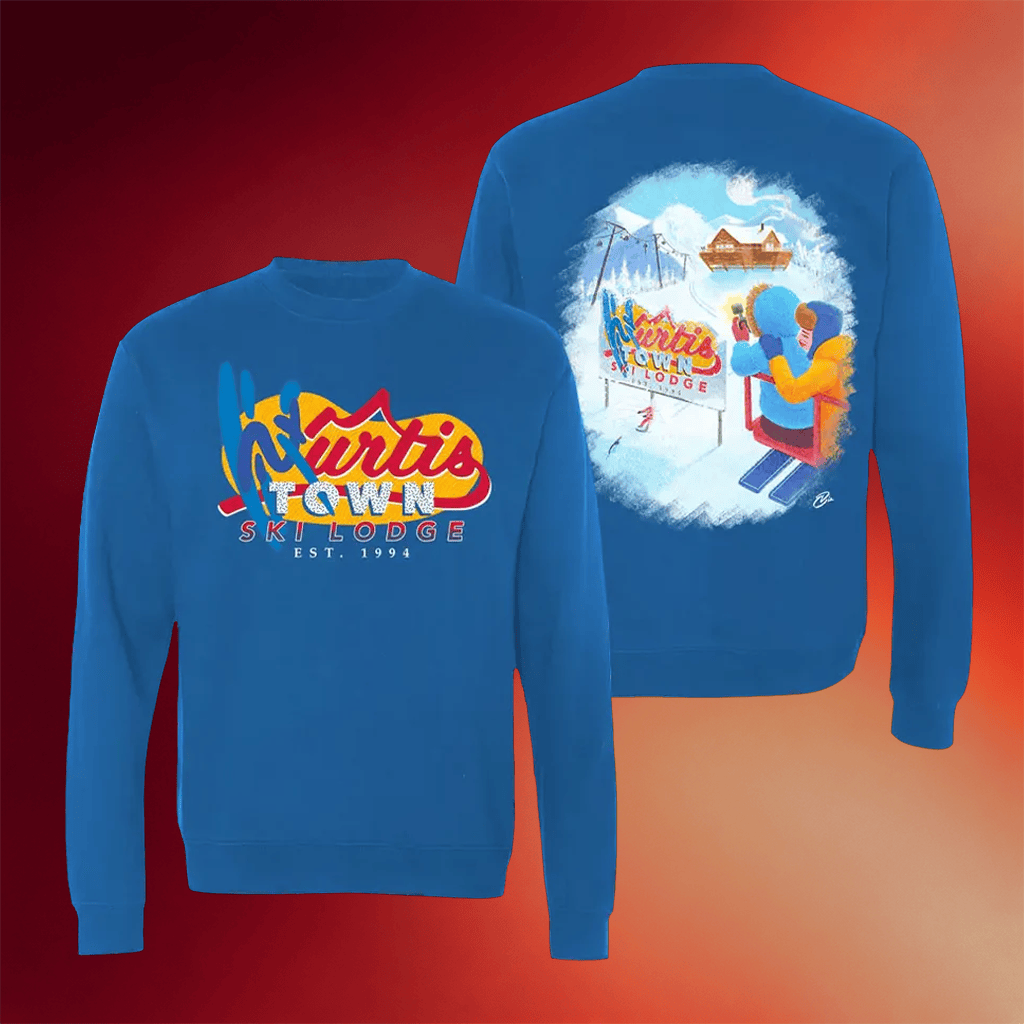 Kurtis Conner Merch 2026 Ski Lodge Sweatshirt Gifts For Best Friends - Merchluma