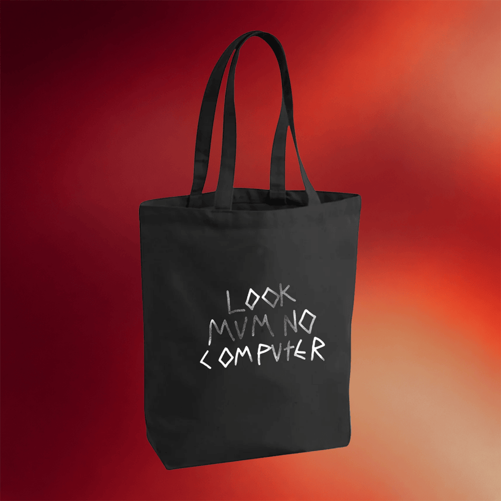 Look Mum No Computer Merch 2026 LMNC Tote Bag Birthday Gift For Friends - Merchluma