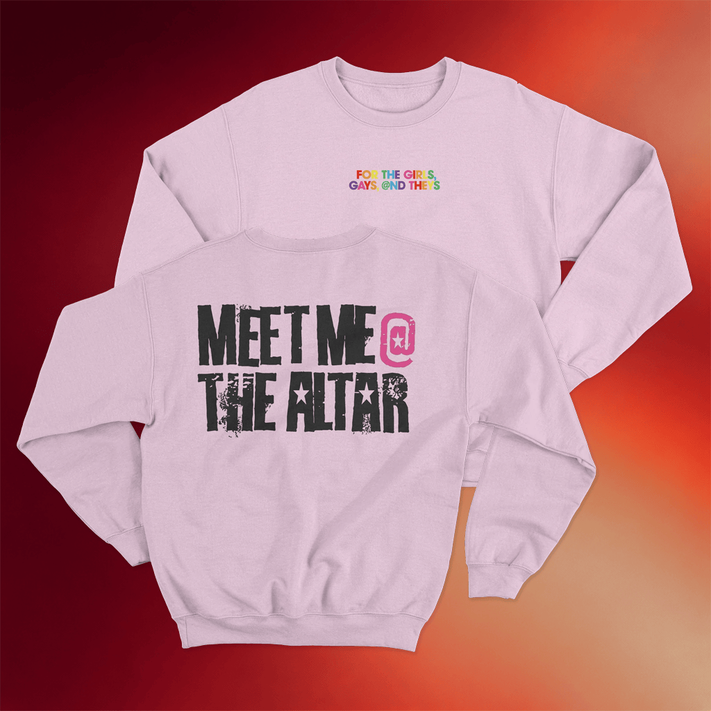 Meet Me At The Altar Merch 2026 Girls Gays Theys Sweatshirt Gifts For Pop Music Fans - Merchluma