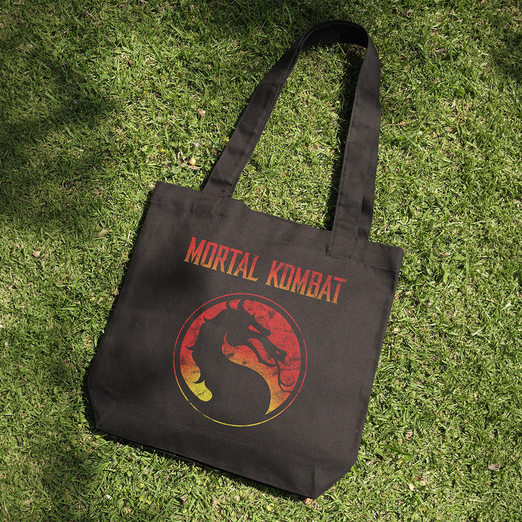 Mortal Kombat Merch 2026 Mortal Kombat Logo Tote Bag Birthday Gifts For Sisters - Merchluma