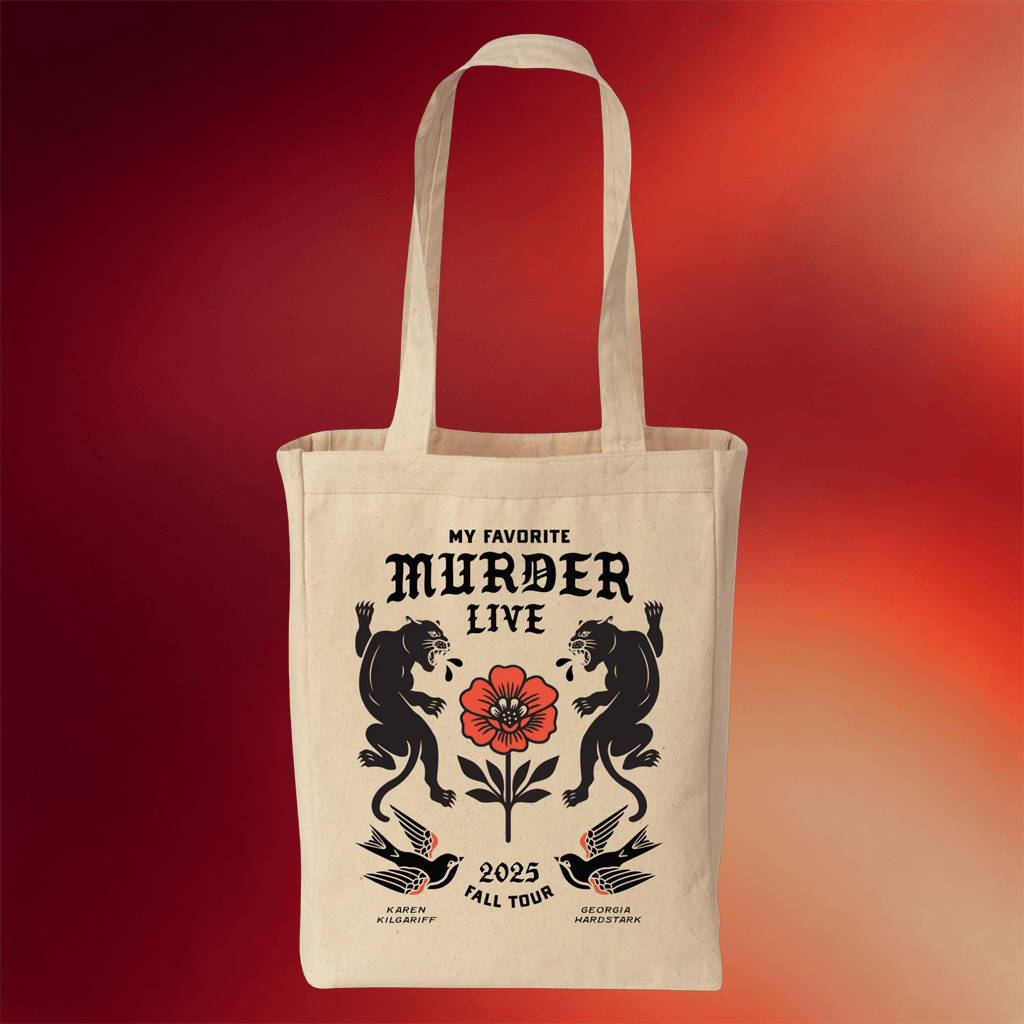 My Favorite Murder My Favorite Murder Live 2025 Fall Tour Tote Bag Gifts For Besties - Merchluma
