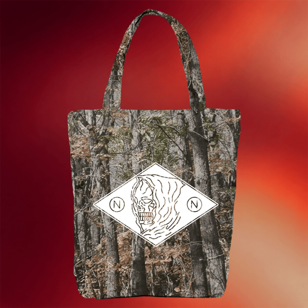 Nothing Nowhere Merch Logo Camo Tote Bag Gift Ideas For Friends - Merchluma