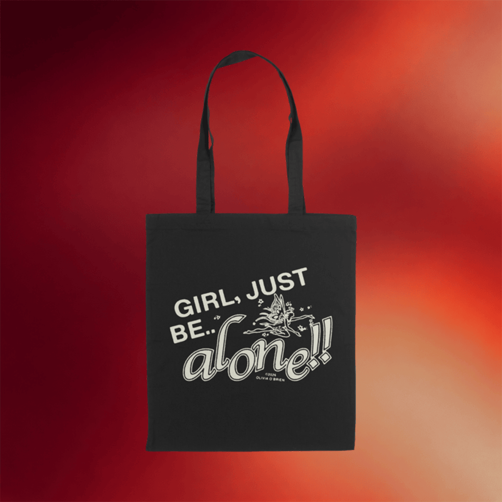 Olivia O'Brien Merch 2026 Girl Just Be Alone Tote Bag Music Lover Gift Ideas For Her - Merchluma