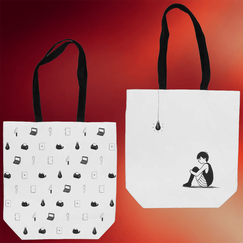 Omori Merch Spaces In Between Tote Bag Birthday Gift For Sister - Merchluma