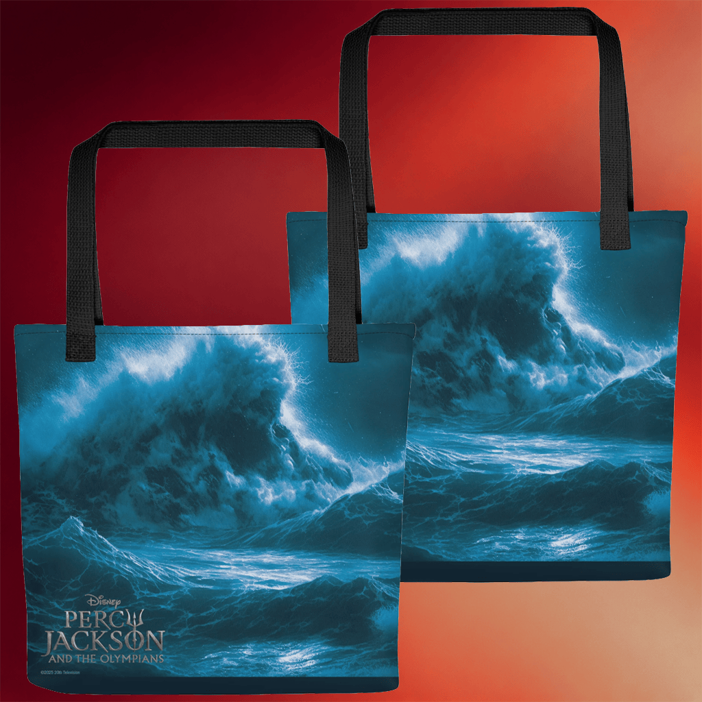 Percy Jackson Merch Percy Jackson Tote Bag Wave Edition Bag Birthday Gift For Her - Merchluma