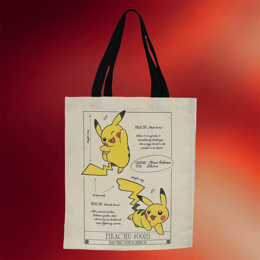 Pokemon X Natural History Museum Merch Pokemon Natural History Museum 2026 Tote Bag BFF Gifts - Merchluma
