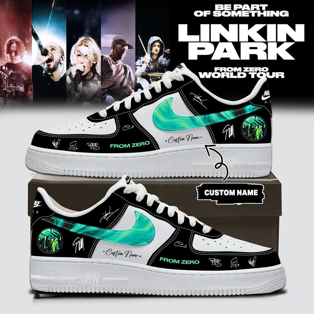 Custom Linkin Park Merch 2026 From Zero World Tour Sneakers Gifts For Rock Music Lovers - Merchluma