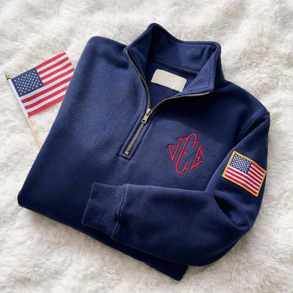 Jeffrey Epstein Merch JEE Epstein Quarter Zip Sweatshirt Birthday Gift For Dad - Merchluma