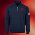 Nick Fuentes Merch USA Quarter Zip Sweatshirt America First Apparel Birthday Gift For Husband - Merchluma