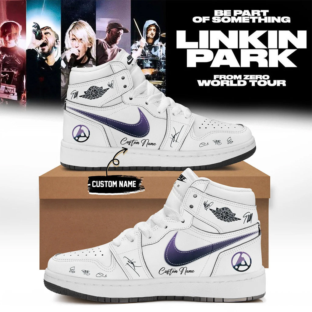Custom Linkin Park 2026 From Zero World Tour Signature Shoes Linkin Park Merch Rock Fan Gifts - Merchluma