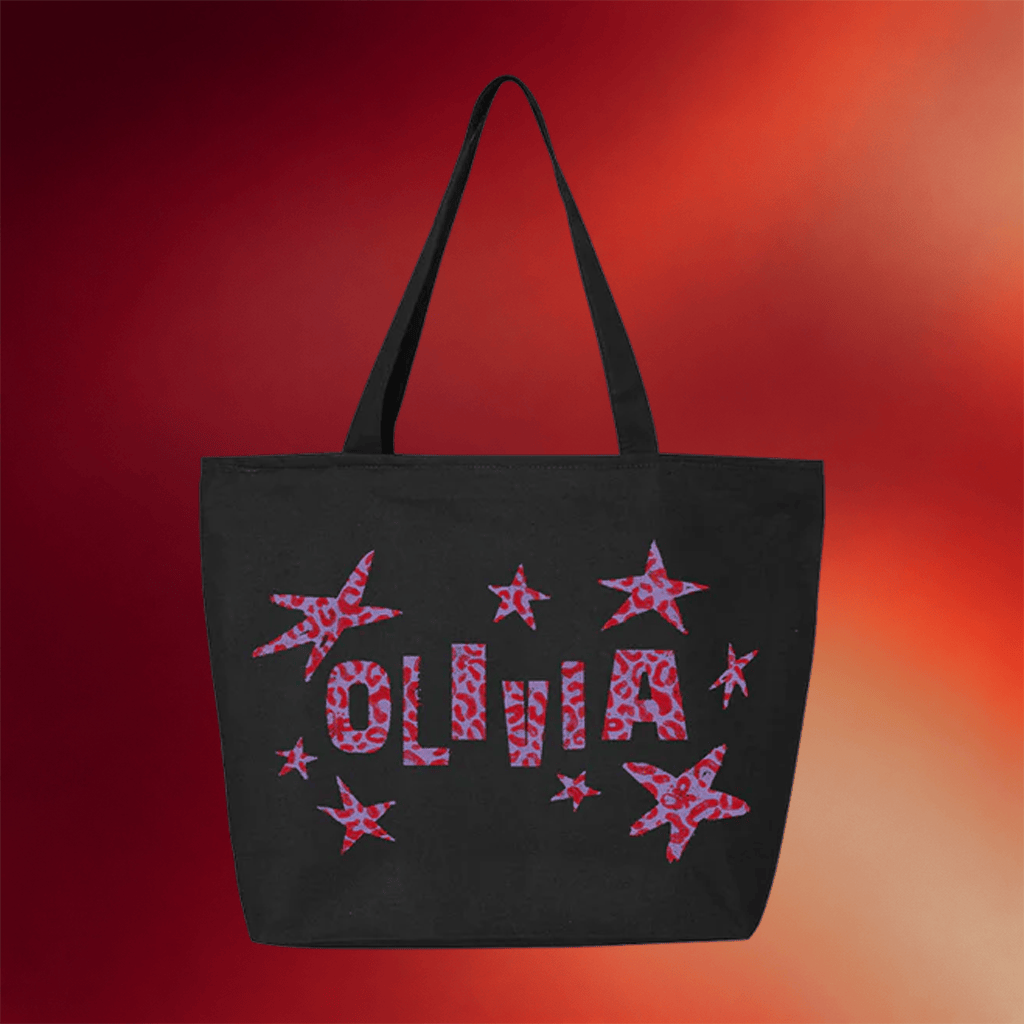 Olivia Rodrigo Merch GUTS Star Tote Bag Gifts Ideas For Besties - Merchluma