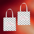 Sabrina Carpenter Merch 2026 Forgive My French Polka Dot Tote Bag Gifts Ideas For Sister - Merchluma