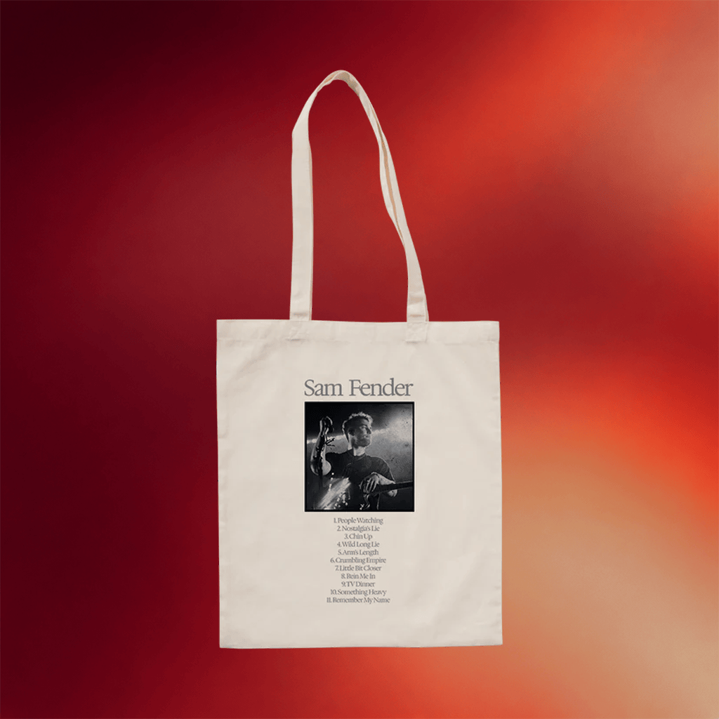 Sam Fender Merch 2026 Tracklist Tote Bag Music Lover Gift Ideas For Her - Merchluma