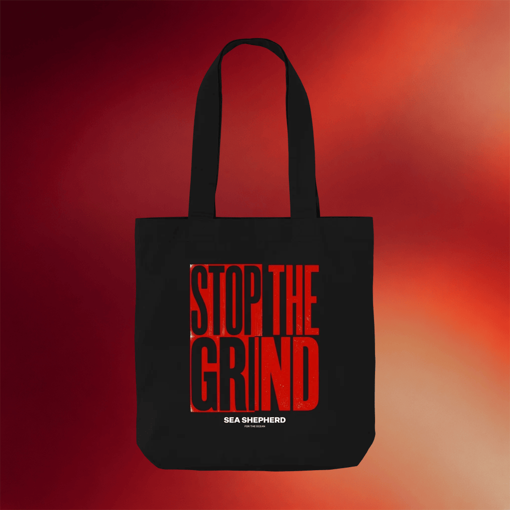 Sea Shepherd Merch 2026 Stop The Grind Tote Bag Best Birthday Gifts For Friends - Merchluma