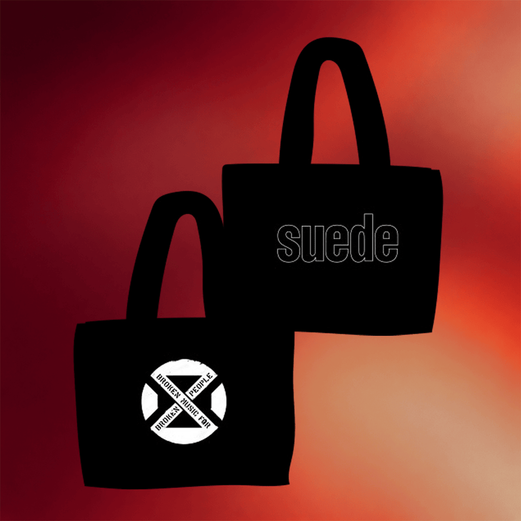 Suede Merch 2026 Broken Music For Broken People Tote Bag Present For Band Fans - Merchluma