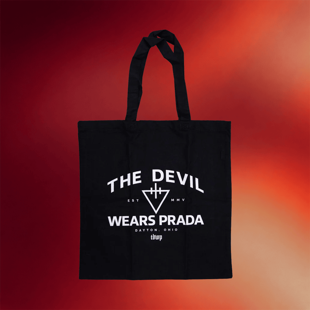 The Devil Wears Prada Merch 2026 Black Tote Bag WDWP Handbags Gifts Ideas For Band Fans - Merchluma