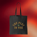 The Plot In You Merch 2026 Black Logo Tote Bag Unique Gifts For Music Lovers - Merchluma