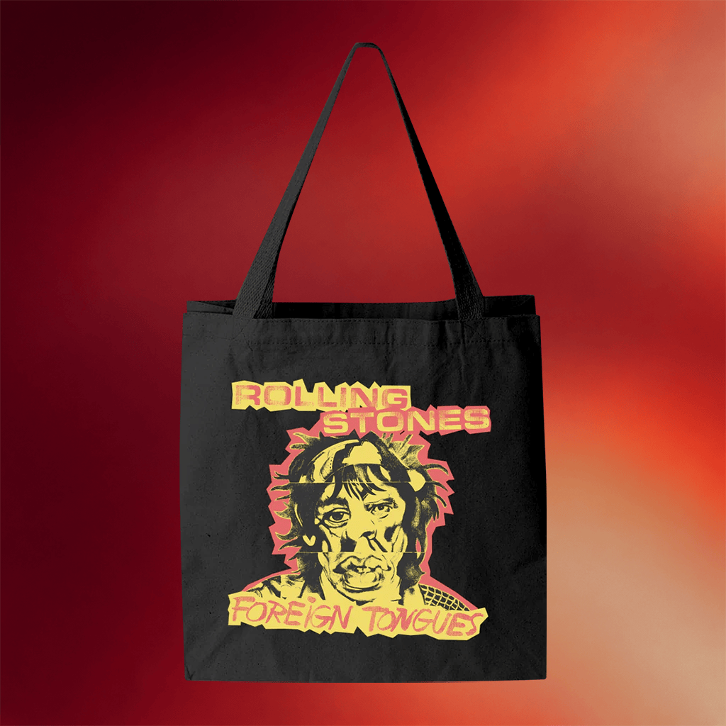 The Rolling Stones Merch 2026 Foreign Tongues Tote Bag Rock Fan Gifts For Sisters - Merchluma
