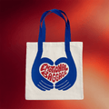 To Write Love On Her Arms Merch 2026 Heart Hands Tote Bag Emotional Baggage Handbag Her Gifts - Merchluma