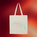 Trousdale Merch Line Art Tote Bag Gifts For Sister Music Lovers - Merchluma