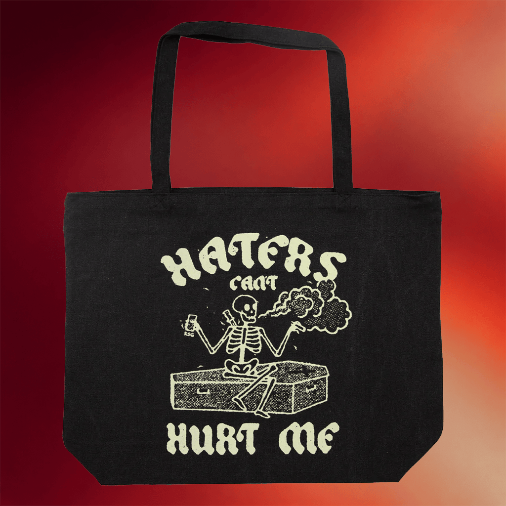 Kin Ship Goods Merch Haters Can't Hurt Me Tote Bag Gift Ideas For Sister - Merchluma