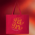 My Favorite Murder Merch Hot Dog Script Tote Bag Gift Ideas For Wife - Merchluma