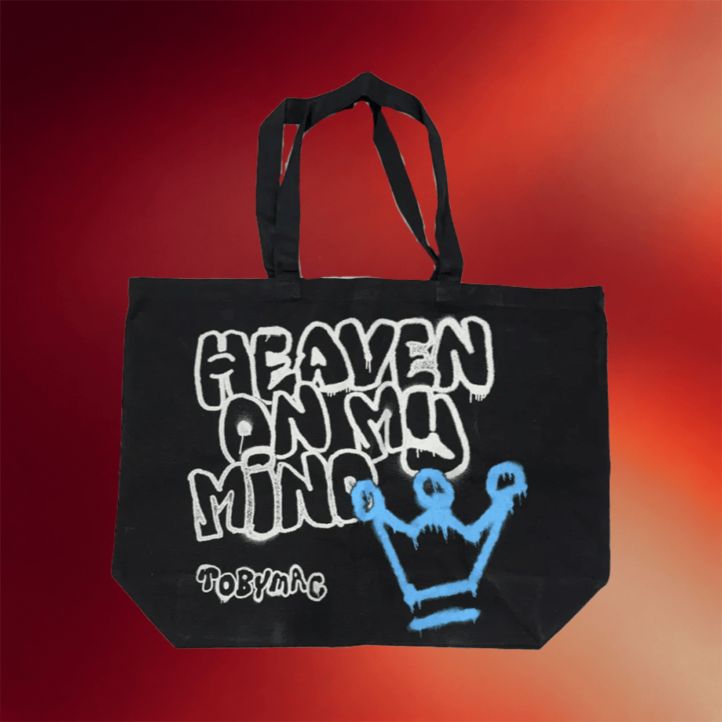 TobyMac Merch Heaven On My Mind Tote Bag Gift Ideas For Music Lovers - Merchluma