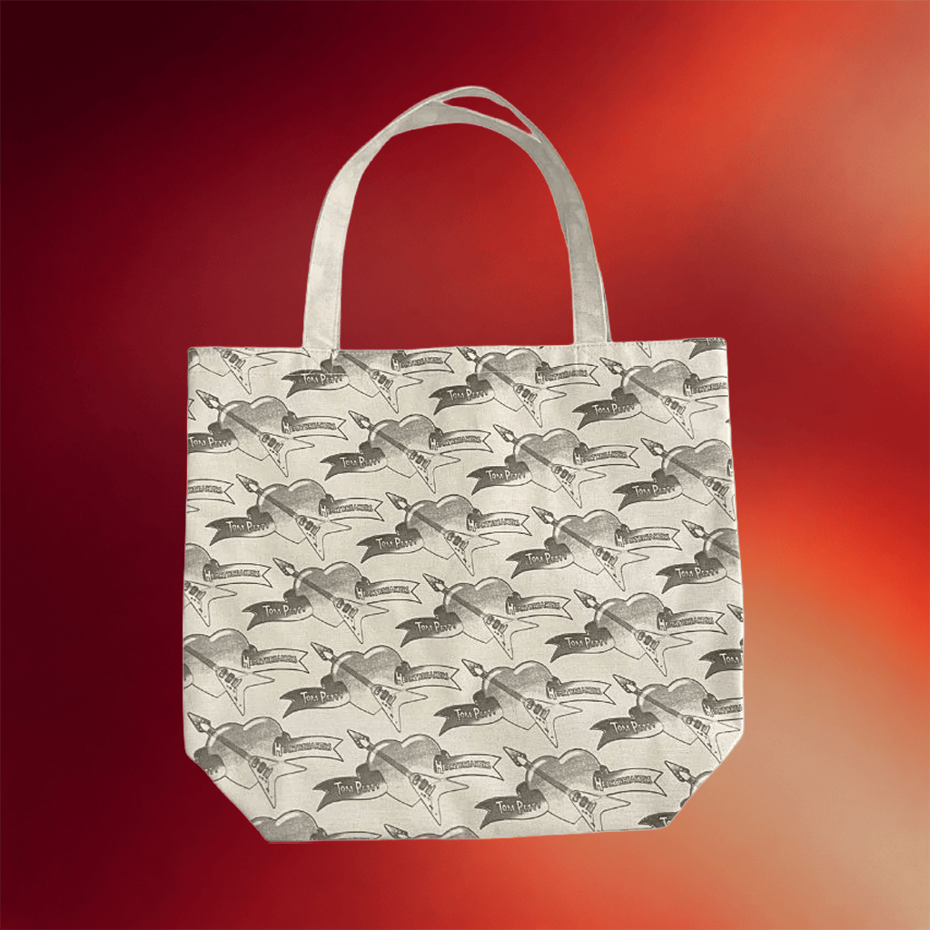 Tom Petty Merch 2026 Stamped Logo Tote Bag Birthday Gifts For Music Lovers - Merchluma