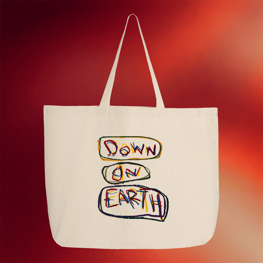 Turnover Merch 2026 Down On Earth Tote Bag Rock Band Fan Gifts For Her - Merchluma