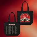 Zach Bryan With Heaven On Tour Merch 2026 With Heaven On Top Tour Tote Bag Gifts For Music Fans - Merchluma
