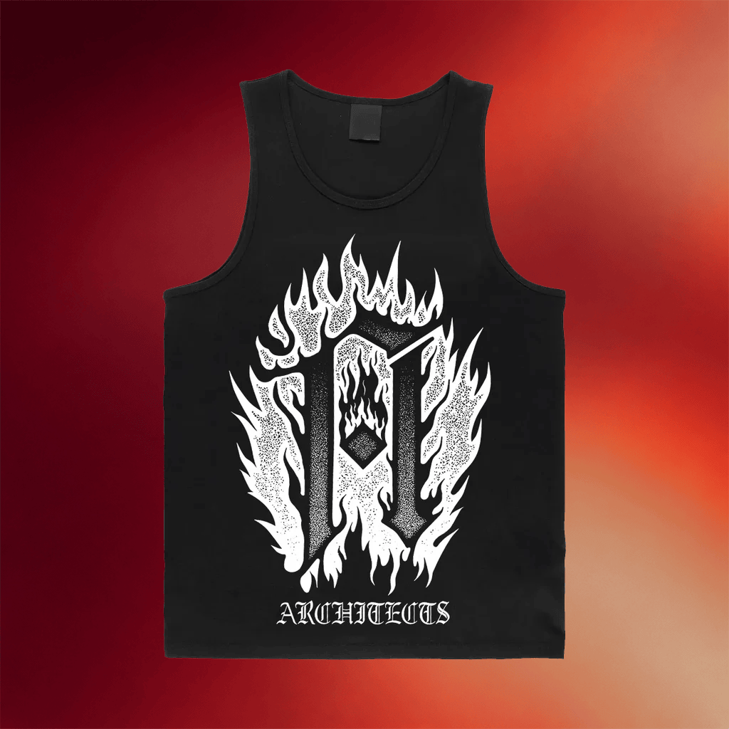 Architects Merch 2026 Burn Tank Top Architects Band Tank Gifts For Music Lovers - Merchluma