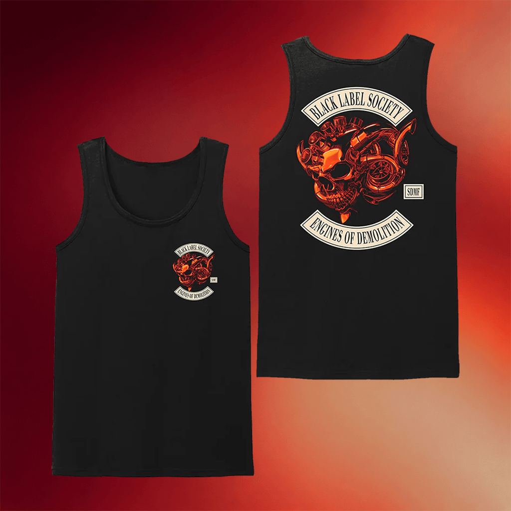 Black Label Society Merch 2026 Engines Of Demolition Tank Top Music Related Gifts For Guys - Merchluma