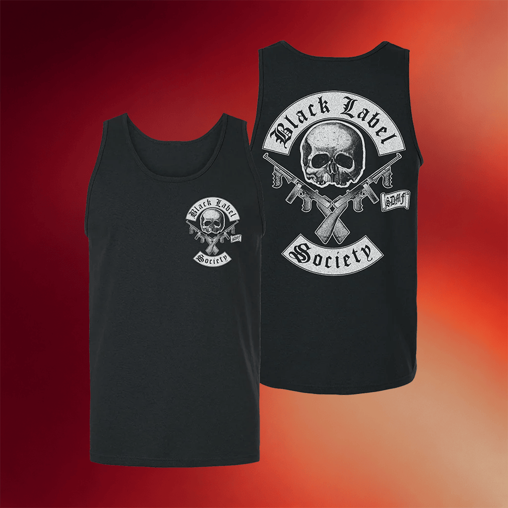 Black Label Society Merch 2026 Mafia Tank Top Unique Gifts For Music Lovers - Merchluma